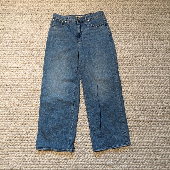 Madewell perfect vintage wide leg jean size 30 - Picture 4 of 9